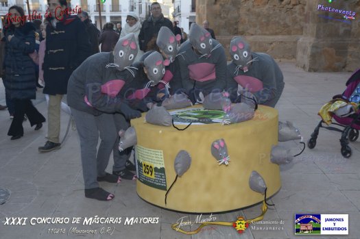 XXXI concurso de mascara mayores de Manzanares